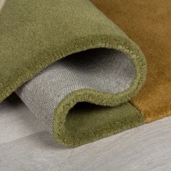 Abstrakt Teppich - Stracto Lozenge Grün Bunt