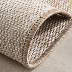 Balkonteppich - Sierra Border Creme Beige