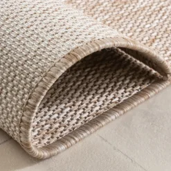 Balkonteppich - Sierra Curves Beige Creme
