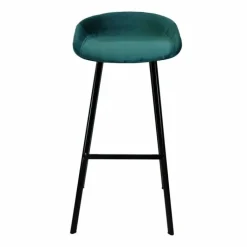 Barhocker Samt - Blau