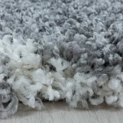Berberteppich - Agadir Circle Grau Creme