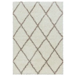 Berberteppich - Agadir Lines Creme Beige