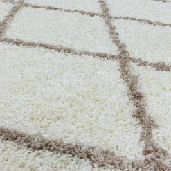 Berberteppich - Agadir Lines Creme Beige