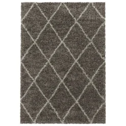 Berberteppich - Agadir Lines Taupe Creme