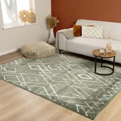 Berberteppich - Blend Diamond Grün