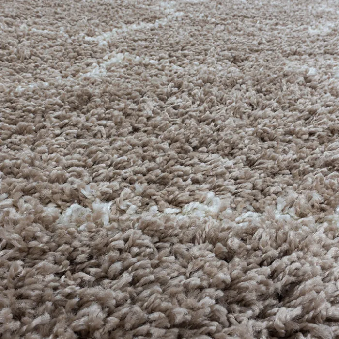 Berberteppich Rund - Agadir Circle Beige Creme