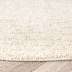 Berberteppich Rund - Aicha Beige