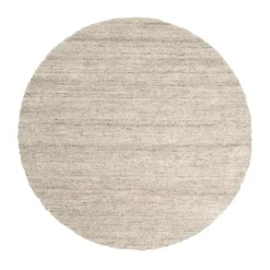 Berberteppich Rund - Aicha Taupe