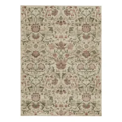 Blumen Teppich - Rosie Beige