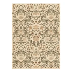 Blumen Teppich - Rosie Creme