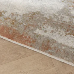 Designer Teppich - Marnix Grunge Creme Terrakotta