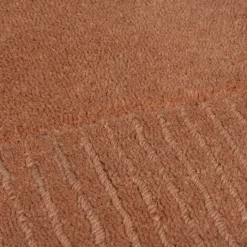 Einfarbiger Teppich - Tuscano Orange