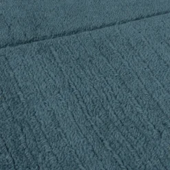 Einfarbiger Teppich - Tuscano Blau