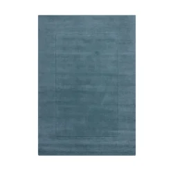 Einfarbiger Teppich - Tuscano Blau