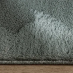 Flauschiger Läufer - Cozy Grün