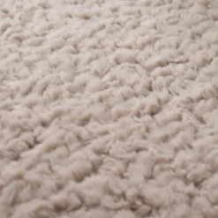 Flauschiger Teppich - Bobby Creme