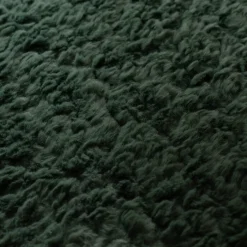 Flauschiger Teppich - Bobby Grün