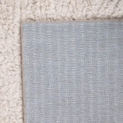 Flauschiger Teppich - Bobby Weiß