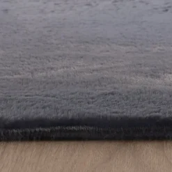 Flauschiger Teppich - Cozy Anthrazit