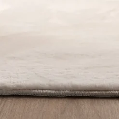 Flauschiger Teppich - Cozy Creme