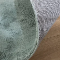 Flauschiger Teppich - Cozy Grün