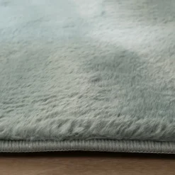 Flauschiger Teppich - Cozy Grün