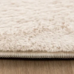 Flauschiger Teppich - Cozy Pebble Creme