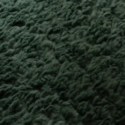 Flauschiger Teppich Rund - Bobby Grün