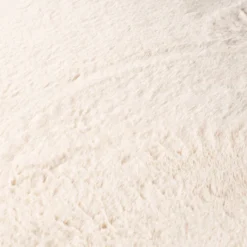 Flauschiger Teppich Rund - Cozy Creme