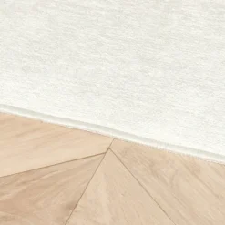 Geometrischer Teppich - Swing Shapes Blau Braun