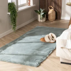 Hochflor Läufer - Comfy Supreme Türkis