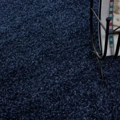 Hochflor Läufer - Life Blau - 80x250cm