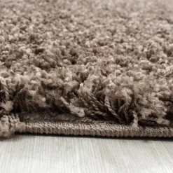 Hochflor Läufer - Life Hellbraun - 80x250cm