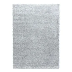 Hochflor Teppich - Blushy Hellgrau