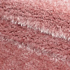 Hochflor Teppich - Blushy Rosa