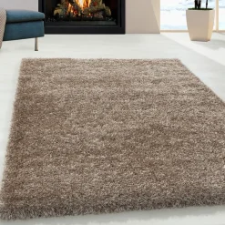 Hochflor Teppich - Blushy Taupe