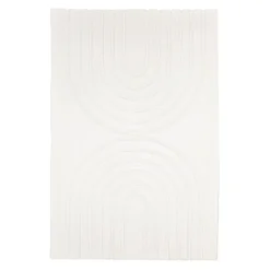 Hochflor Teppich - Carvy Arches Creme