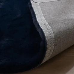 Hochflor Teppich - Comfy Supreme Dunkelblau