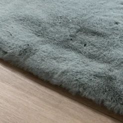 Hochflor Teppich - Comfy Supreme Türkis