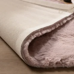 Hochflor Teppich - Comfy Supreme Rosa