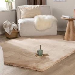 Hochflor Teppich - Comfy Supreme Beige