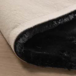 Hochflor Teppich - Comfy Supreme Schwarz