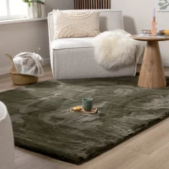 Hochflor Teppich - Comfy Supreme Grün