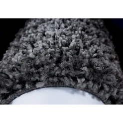 Hochflor Teppich - Edge Grau