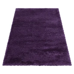 Hochflor Teppich - Fuzzy Lila