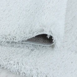 Hochflor Teppich - Fuzzy Weiß