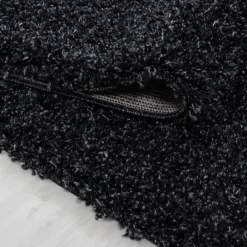 Hochflor Teppich - Life Anthrazit