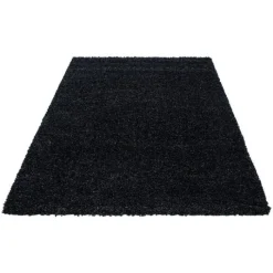 Hochflor Teppich - Life Anthrazit