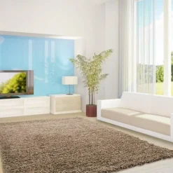 Hochflor Teppich - Life Beige