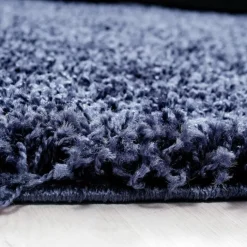 Hochflor Teppich - Life Blau